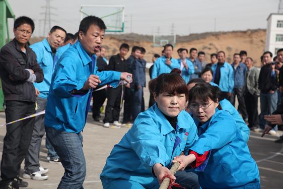 天元的女巾帼们正在努力拼搏